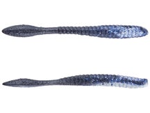 Berkley PB Maxscent Flat Worm Black Shiner 4.25" 8p