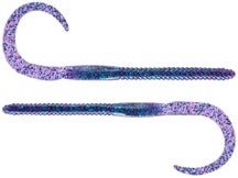 Bruiser Baits Curly Tail Worm 10" 7pk