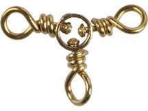 Danielson Brass Three-Way Swivels