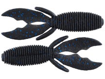 Berkley PB Maxscent Creature Hawg Black Blue Fleck 4"