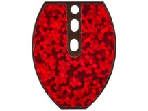 D&M Piranha II Replacement Blades Black Red Flash