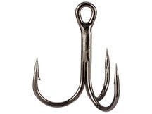 Victory Hooks 30103 Round Bend Shank Treble Hook 50pk