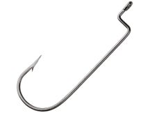 Eagle Claw Round Bend Worm Hook Black 6pk