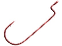 Eagle Claw Round Bend Worm Hook Red 5pk