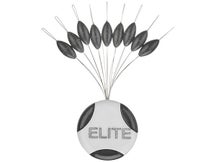 Elite Tungsten Rubber Bobber Stops 9pk