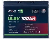 Epoch Eco Series Deep Cycle Lithium Batteries