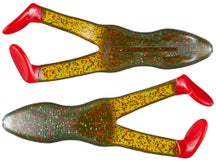 Hot Feet Ribbit Frog Christmas Tree/Blood Red