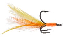 Fish Hammer Feathered Treble Hook 2pk