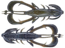 Fishlab Nature Crawdad Green Pumpkin/Black Blue 4.25"