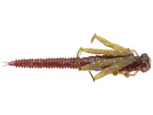 Fishlab Nature Nymph Green Pumpkin Red Craw 2.5"