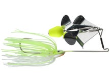 Greenfish Shark Buzzbait w/Floats Chart/White 1/4