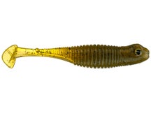 GLF Dropkick Shad Swimbait Green Pumpkin 3.25" 5pk