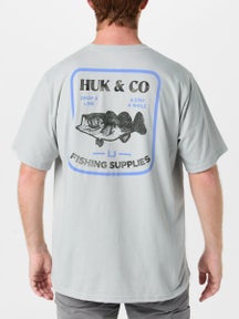 Huk & Co. Short Sleeve Shirt Harbor Mist