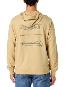 Huk Edisto KC Tools Terry Hoodie Starfish
