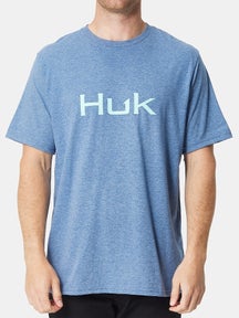 Huk Performance Fishing Shirt Titanium Heather MD