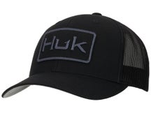 Huk Logo Trucker Hat Black 2