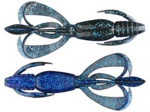 Keitech Crazy Flapper Black Blue 2.8"