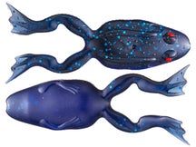 Lunkerhunt Finesse Ned Frog Combo Black Blue 3"
