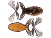 LIVETARGET Freestyle Frog Brown Black 2.5"