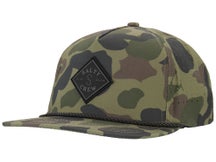 Salty Crew Long Range Tucker Hat Sand Camo