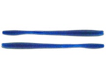 LIVETARGET Straight Tail Worm Blue Purple 5.5"