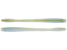 LIVETARGET Straight Tail Worm Green Blue 6.5"