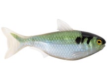 LIVETARGET Unriggesd Shad Swimbait Blue Green 4.5"