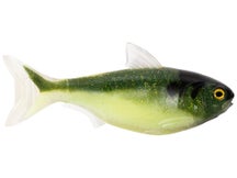 LIVETARGET Unriggesd Shad Swimbait Green Cream 4.5