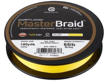 Cortland Master Braid Braided Line Yellow