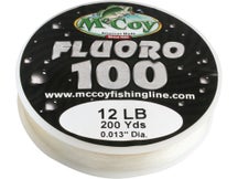 McCoy Fluoro100 100% Fluorocarbon Line 200yd