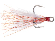 Mustad Inline Triple Grip Treble Red/Tinsel 1