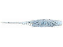 NetBait BaitFuel HexTek Eko Shad Blue Pearl Holo 3"