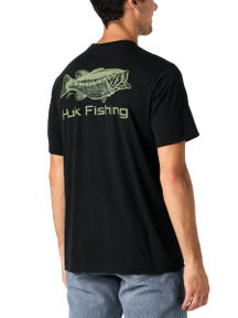 Huk KC One Hit Pocket Short Sleeve Shirt Black 