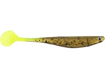 Optimum Opti Shad Green Pumpkin Chartreuse 4"