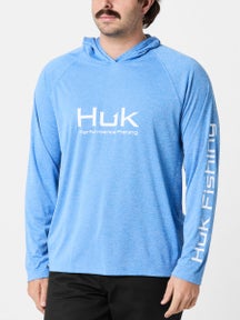 Huk Pursuit Hoodie Ocean Blue Heather