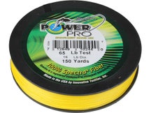 Power Pro Spectra Braided Line Yellow