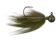 Rabid Baits Hair Jig Olive 1/4 oz 1/0