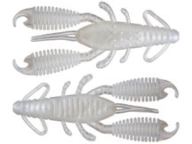 Reins Ring Craw Pearl White 2.5" 6pk