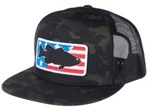 Tackle Warehouse Stars & Bars Hat Black Multicam