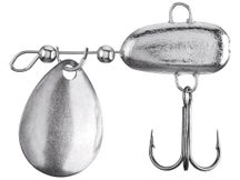 Silver Buddy Lil Buddy Tail Spinner