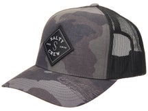 Salty Crew Sealine Trucker Hat Black Camo