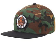 Salty Crew Deep Reach 6 Panel Hat Camo/Black