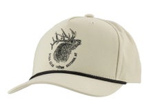 Sitka Elk Sketch 5 Panel Snapback Hat Light Tan