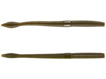 Perfect Plastic Bullworm Double Header Red 8"