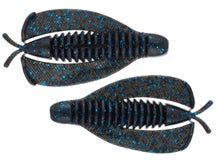 Strike King Rage Hawk 3" Black Blue Flake