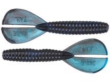 Strike King Menace Grub Black Blue Swirl