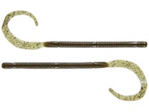 Strike King Zeus Worm Dark Green Pumpkin Green 12