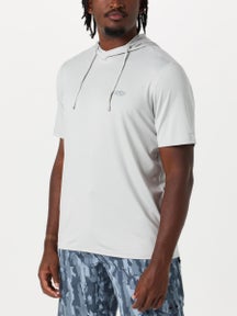 Aftco Samurai Hooded Short Sleeve Oyster Gray Heather