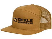 Tackle Warehouse 7 Panel Trucker Hat Caramel