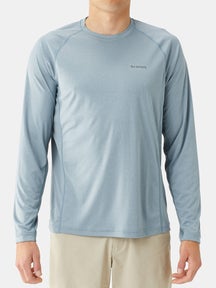 Simms SolarFlex Solid L/S Storm Heather XXL